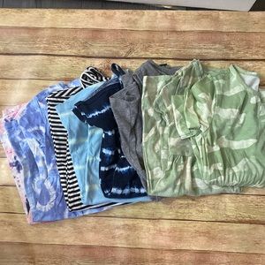 Little Girls Jersey Dress/Jumpsuit Bundle (8)